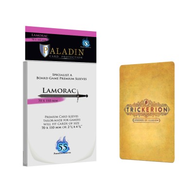 Paladin Sleeves - Lamorac Premium Specialist A 70x110mm (55 Sleeves)