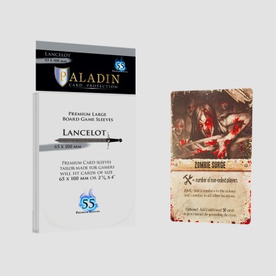 Paladin Sleeves - Lancelot Premium Large 65x100 (55 Sleeves)