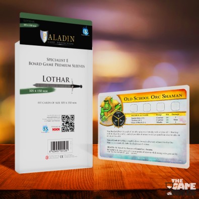 Paladin Sleeves - Lothar Premium Specialist E 105x150mm (55 Sleeves)
