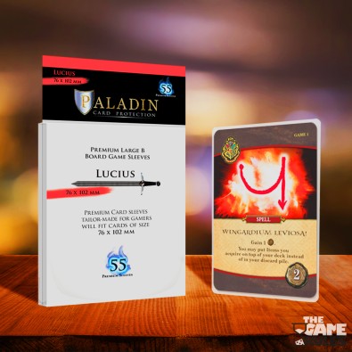 Paladin Sleeves - Lucius Premium Large B 76x102mm (55 Sleeves)