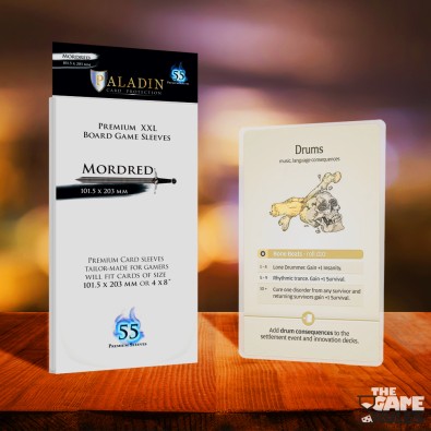 Paladin Sleeves - Mordred Premium XXL 101,5x203mm (55 Sleeves)