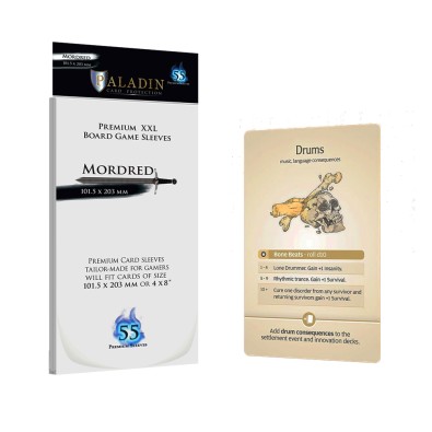 Paladin Sleeves - Mordred Premium XXL 101,5x203mm (55 Sleeves)