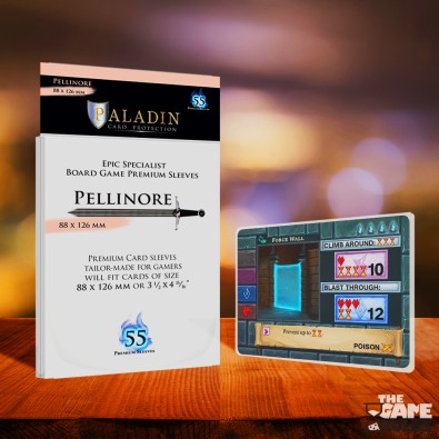 Paladin Sleeves - Pellinore Premium Epic Specialist 88x126mm (55 Sleeves)