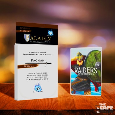 Paladin Sleeves - Ragnar Premium American Special 54x86mm (55 Sleeves)