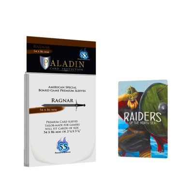 Paladin Sleeves - Ragnar Premium American Special 54x86mm (55 Sleeves)