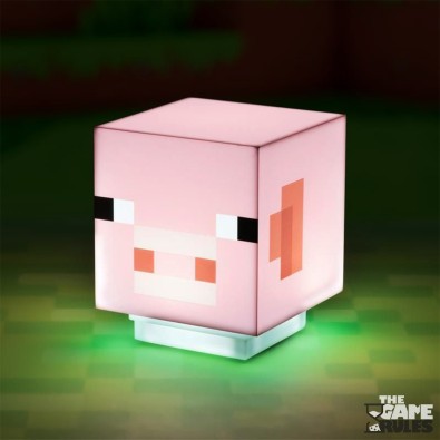 Minecraft: Pig - Φωτιστικό με Ήχο Minecraft: Pig - Φωτιστικό με Ήχο