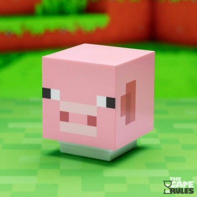 Minecraft: Pig - Φωτιστικό με Ήχο Minecraft: Pig - Φωτιστικό με Ήχο