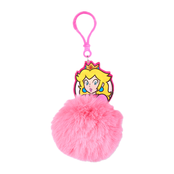 Super Mario: Princess Peach - Pom Pom Μπρελόκ