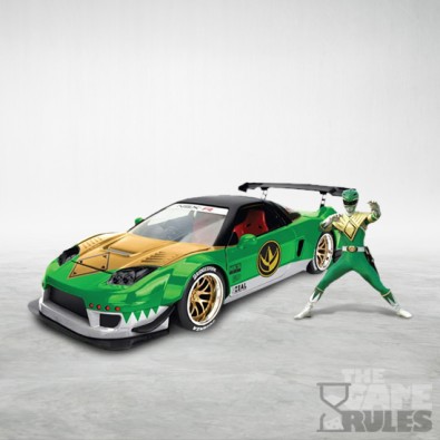 Power Rangers 2002 Honda NSX Type-R (1:24) Power Rangers 2002 Honda NSX Type-R (1:24)