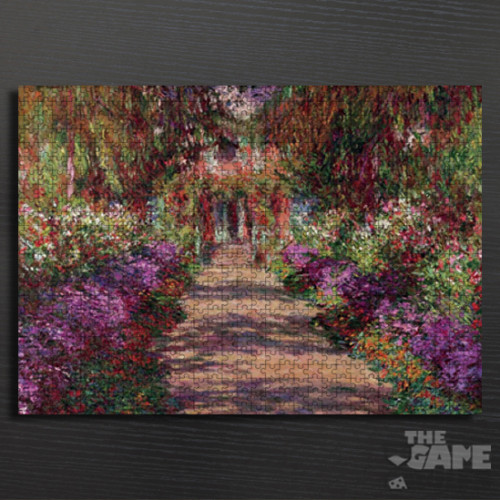 Weg in Monets Garten - Παζλ - 1000pc