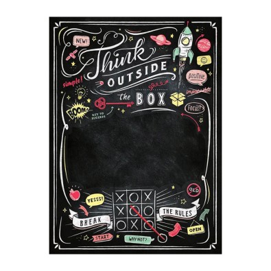 Black Board: Think Outside The Box - Παζλ - 1000pc