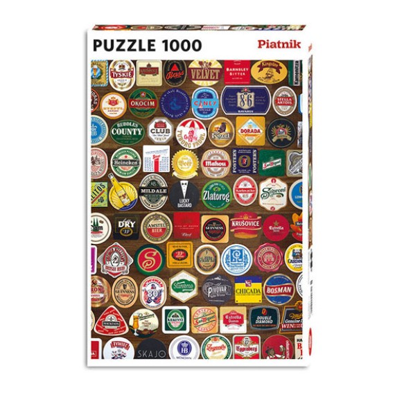 Beer Mats - Παζλ - 1000pc