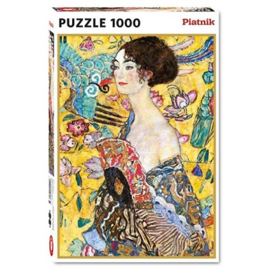 Lady With a Fan - Παζλ - 1000pc