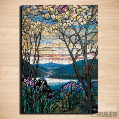 Tiffany Magnolia and Irises - Παζλ - 1000pc