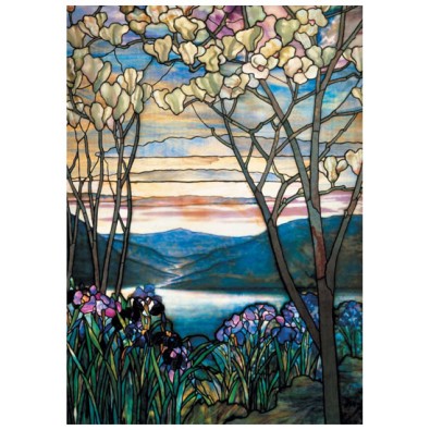 Tiffany Magnolia and Irises - Παζλ - 1000pc