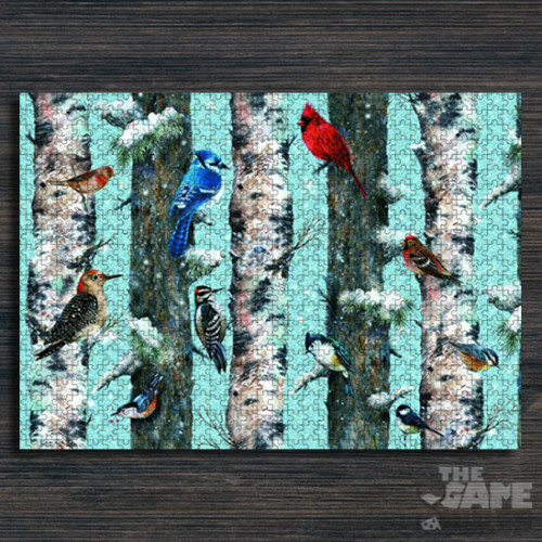 Christmas Birds - Παζλ - 1000pc