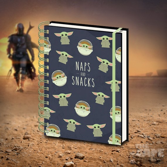 Star Wars: The Mandalorian (Snacks And Naps) - Σπιράλ Τετράδιο