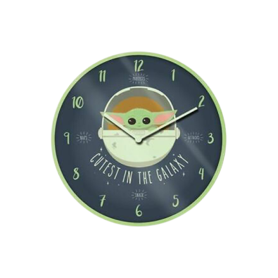 Star Wars: The Mandalorian (Cutest In The Galaxy) - Ρολόι Τοίχου