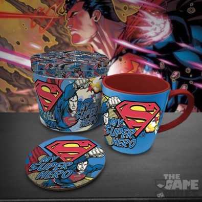 Superman: My Superhero - Σετ Coaster και Κούπα Superman: My Superhero - Σετ Coaster και Κούπα
