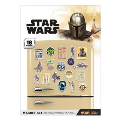 Star Wars: The Mandalorian (Bounty Hunter) - Σετ Μαγνήτες 