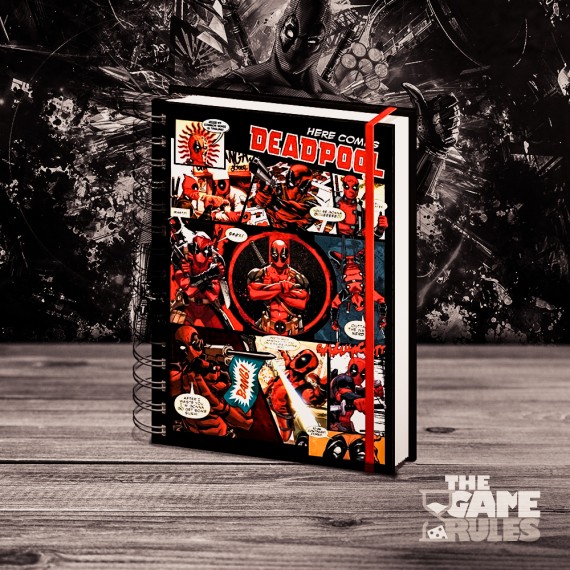 Deadpool: Here Comes Deadpool - A5 Σπιράλ Τετράδιο 