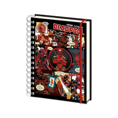 Deadpool: Here Comes Deadpool - A5 Σπιράλ Τετράδιο  Deadpool: Here Comes Deadpool - A5 Σπιράλ Τετράδιο