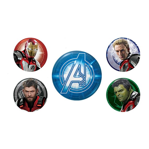 Avengers: Endgame - Quantum Realm Suits - Σετ Κονκάρδες