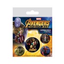 Avengers: Infinity War - Infinity Gauntlet - Σετ Κονκάρδες