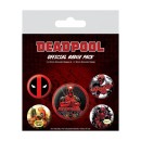 Deadpool: Outta The Way - Σετ Κονκάρδες