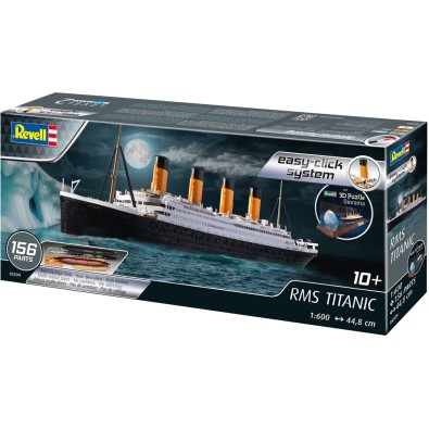 RMS Τιτανικός με Παγόβουνο - 3D Παζλ 1:600 (156pc) RMS Τιτανικός με Παγόβουνο - 3D Παζλ 1:600 (156pc)