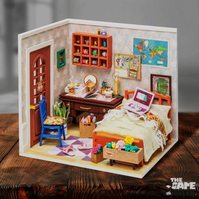 Robotime: Anne's Bedroom - 3D Παζλ (1:24) Robotime: Anne's Bedroom - 3D Παζλ (1:24)