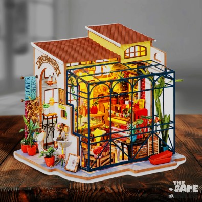 Robotime: Emily’s Flower Shop - 3D Puzzle (1:24) Robotime: Emily’s Flower Shop - 3D Puzzle (1:24)