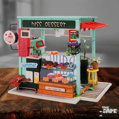 Robotime: Ice Cream Station - 3D Παζλ (1:24) Robotime: Ice Cream Station - 3D Παζλ (1:24)