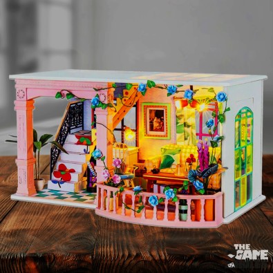 Robotime: Sweet Patio - 3D Puzzle (1:24) Robotime: Sweet Patio - 3D Puzzle (1:24)