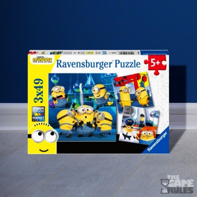 Διασκεδαστικά Minions - Παιδικό Παζλ - 3x49pc