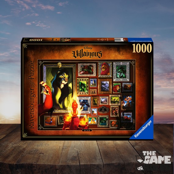 Disney: Villainous - Σκαρ Παζλ - 1000pc