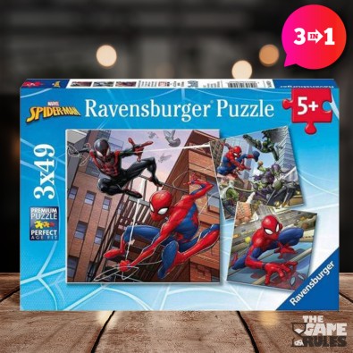 Marvel: Spiderman - Παζλ - 3x49pc