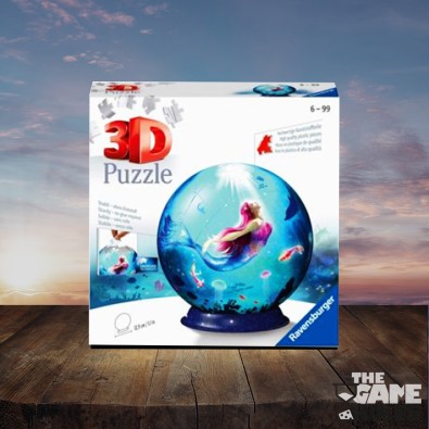 Γοργόνα - 3D Μπάλα Παζλ - 72pc