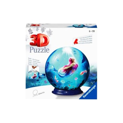 Γοργόνα - 3D Μπάλα Παζλ - 72pc