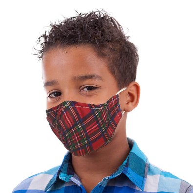 Παιδική Μάσκα - Καρό Παιδική Μάσκα - Καρό