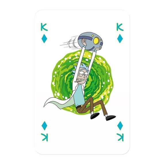 Waddingtons No.1 - Rick and Morty Playing Cards