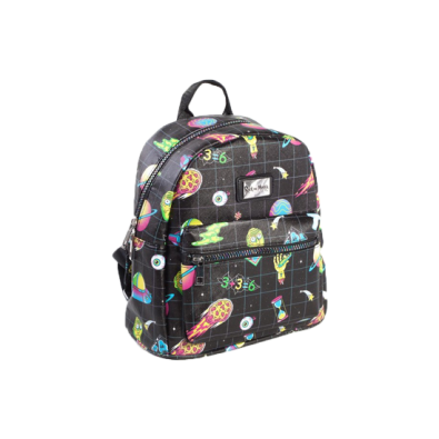 Rick and Morty - All Over Sublimation Printed Ladies Backpack