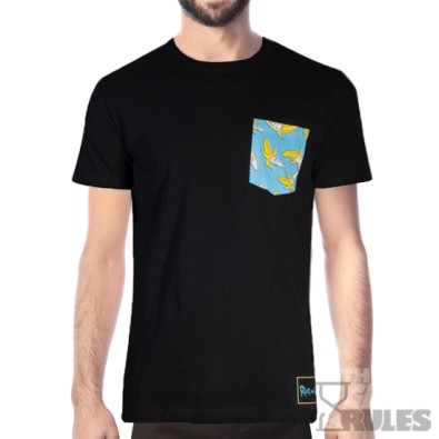 Rick and Morty - Banana Pocket T-shirt - XL