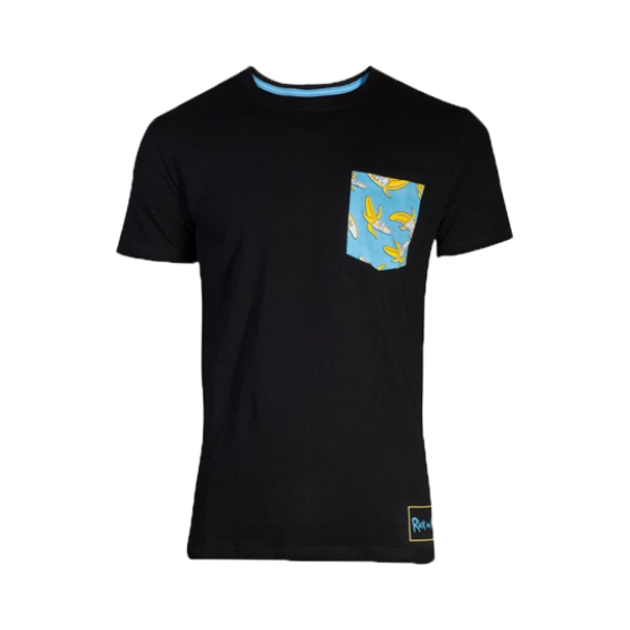 Rick and Morty - Banana Pocket T-shirt - XL
