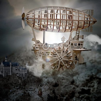 Robotime: Air Vehicle - 3D Μηχανικό Παζλ - 229pc Robotime: Air Vehicle - 3D Μηχανικό Παζλ - 229pc