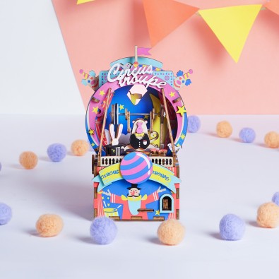 Robotime: Amusement Park - 3D Παζλ - 92pc Robotime: Amusement Park - 3D Παζλ - 92pc