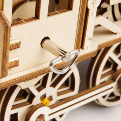 Robotime: Locomotive - 3D Puzzle - 349pc Robotime: Locomotive - 3D Puzzle - 349pc