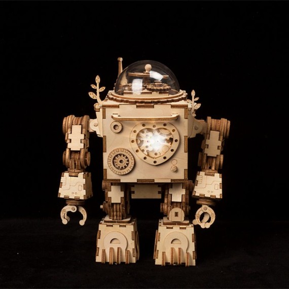 Robotime: Orpheus Music Box - 3D Μηχανικό Παζλ - 221pc