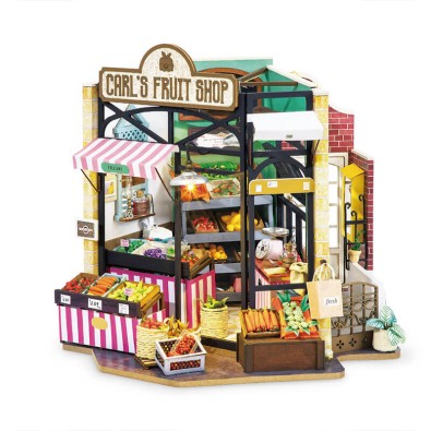 Robotime: Carl's Fruit Shop - 3D Παζλ - 206pc Robotime: Carl's Fruit Shop - 3D Παζλ - 206pc