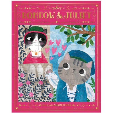 Romeow & Juliet Bookish Cats - Παζλ - 100 pc
